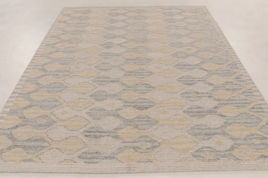 Contemporary Scandinavian Flatweave Custom Rug
