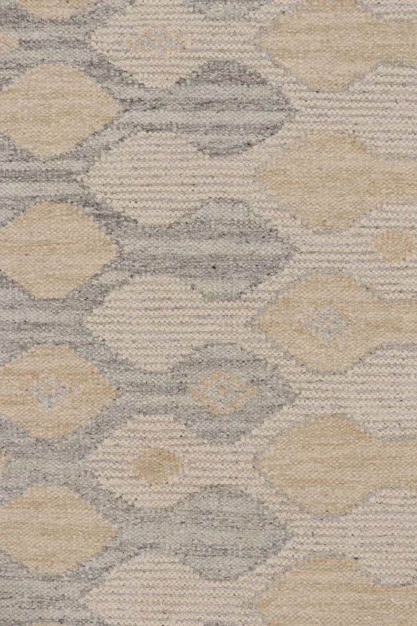 Contemporary Scandinavian Flatweave Custom Rug