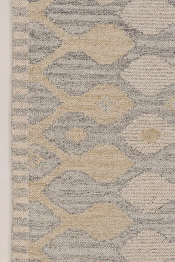 Contemporary Scandinavian Flatweave Custom Rug