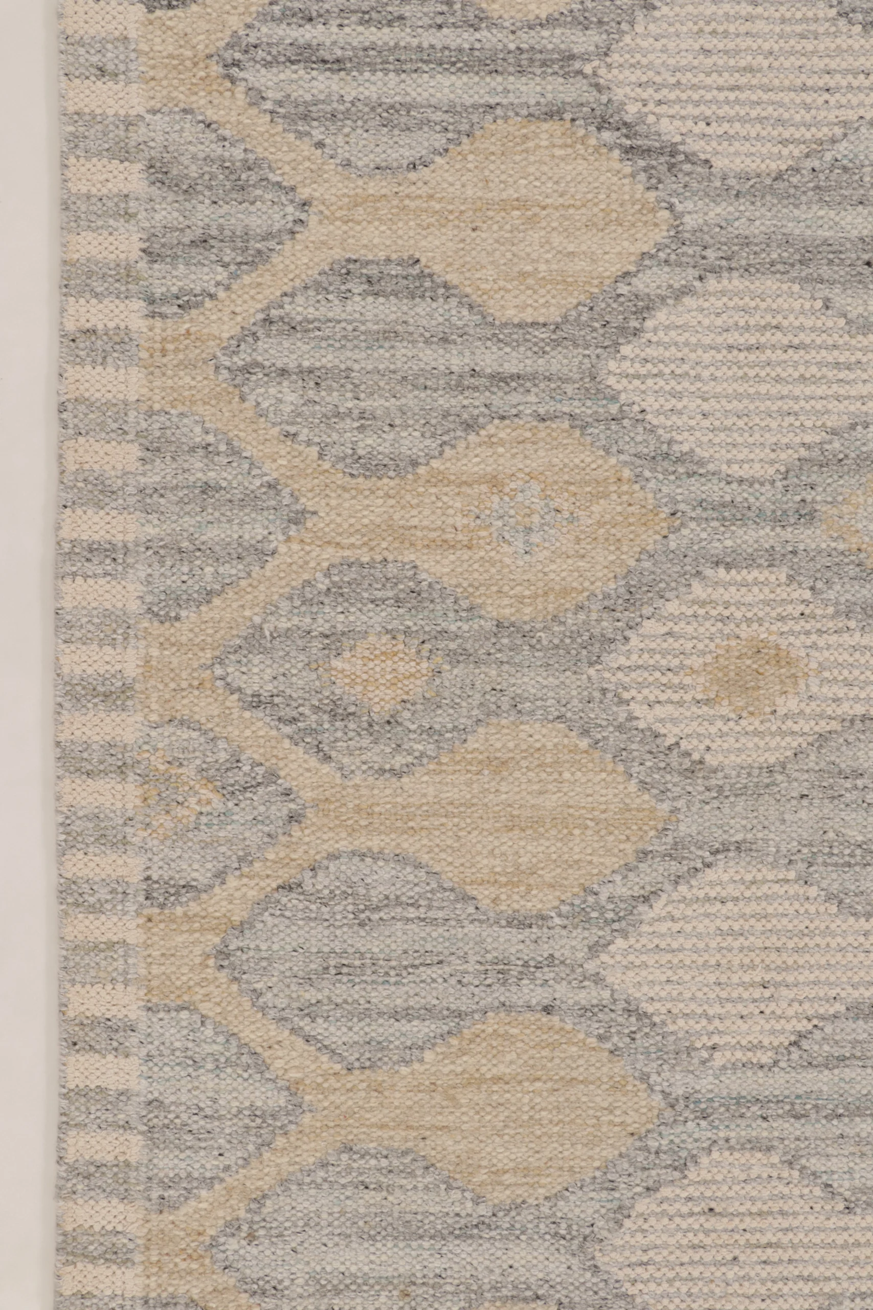 Contemporary Scandinavian Flatweave Custom Rug