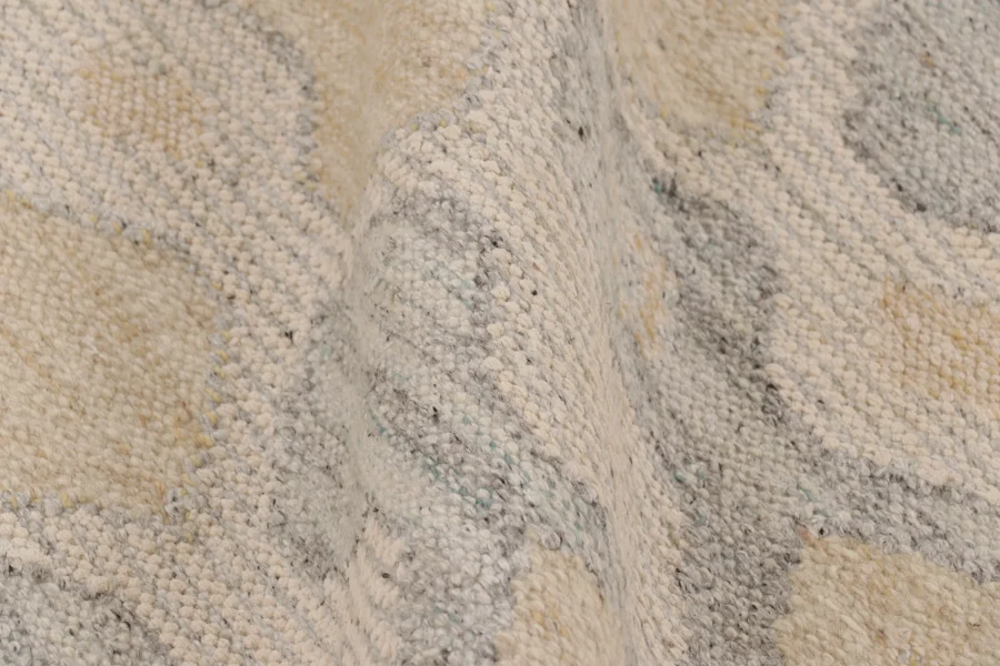 Contemporary Scandinavian Flatweave Custom Rug
