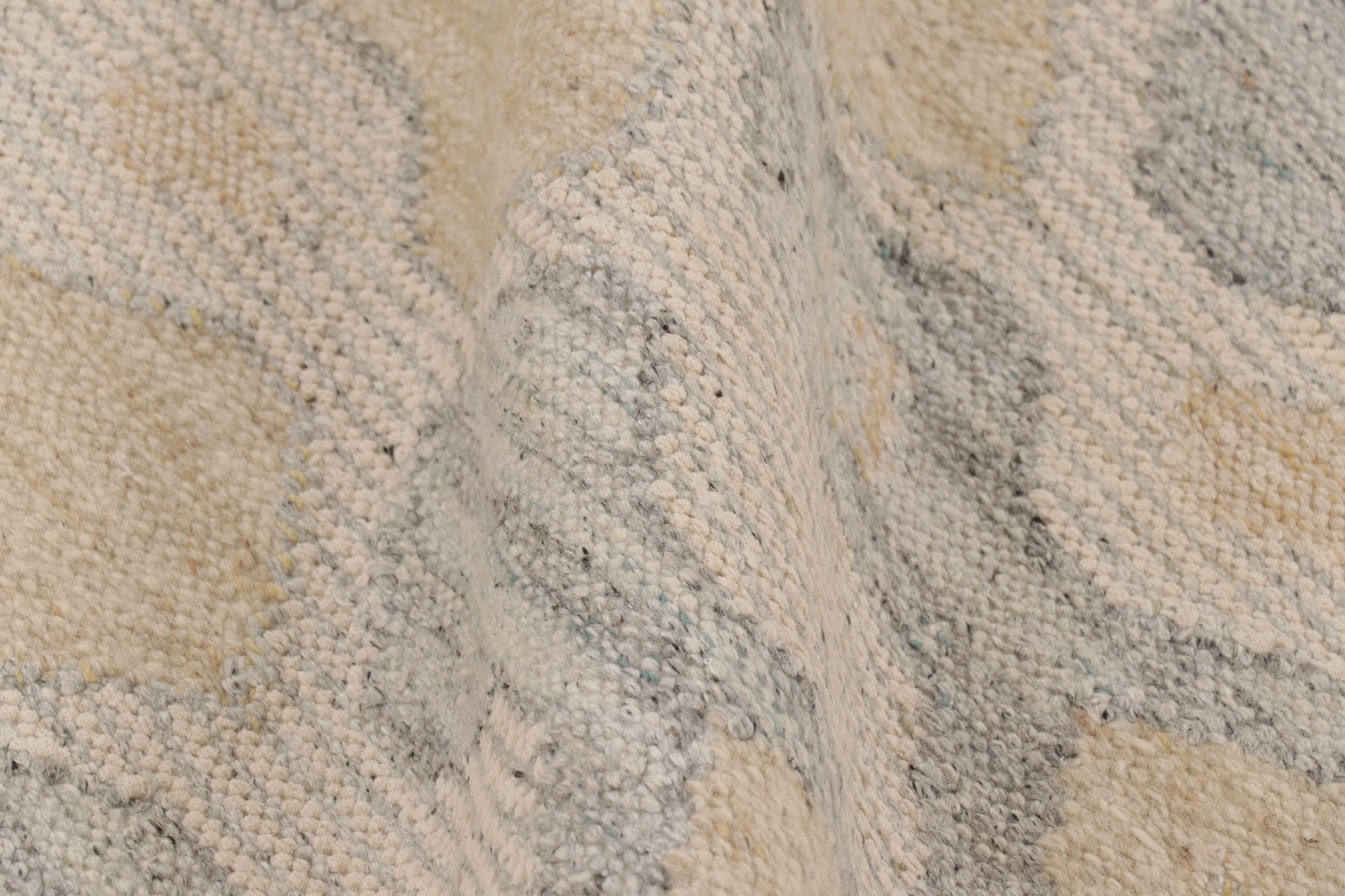 Contemporary Scandinavian Flatweave Custom Rug