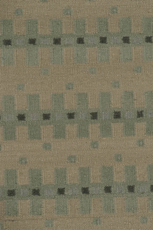Contemporary Scandinavian Flatweave Custom Rug