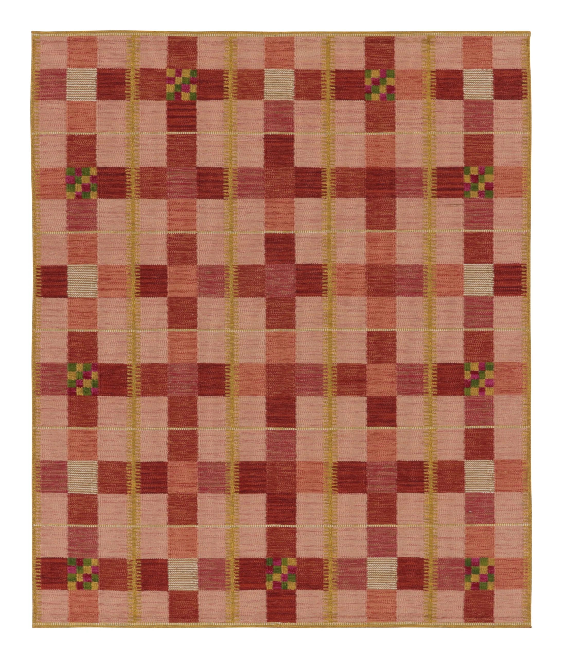 Contemporary Scandinavian Flatweave Rug