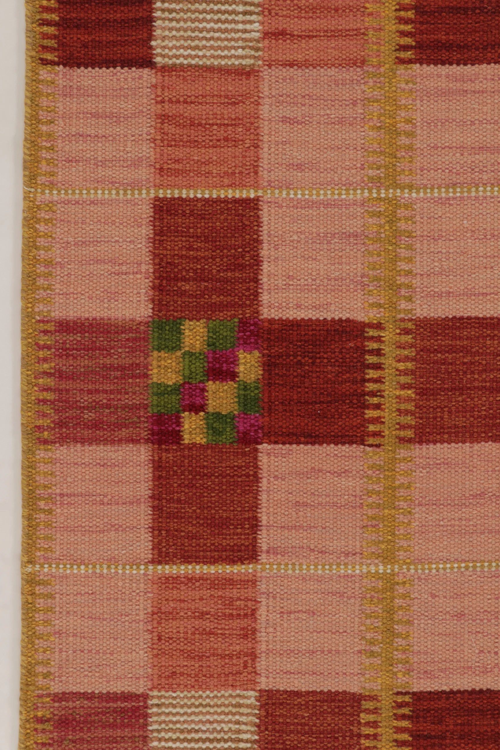 Contemporary Scandinavian Flatweave Rug