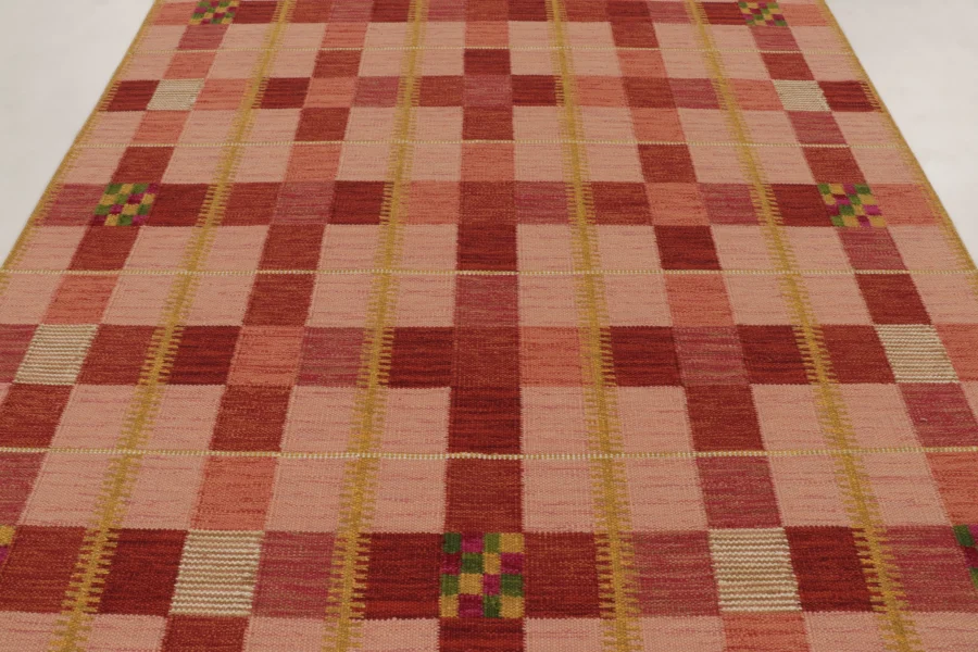 Contemporary Scandinavian Flatweave Rug