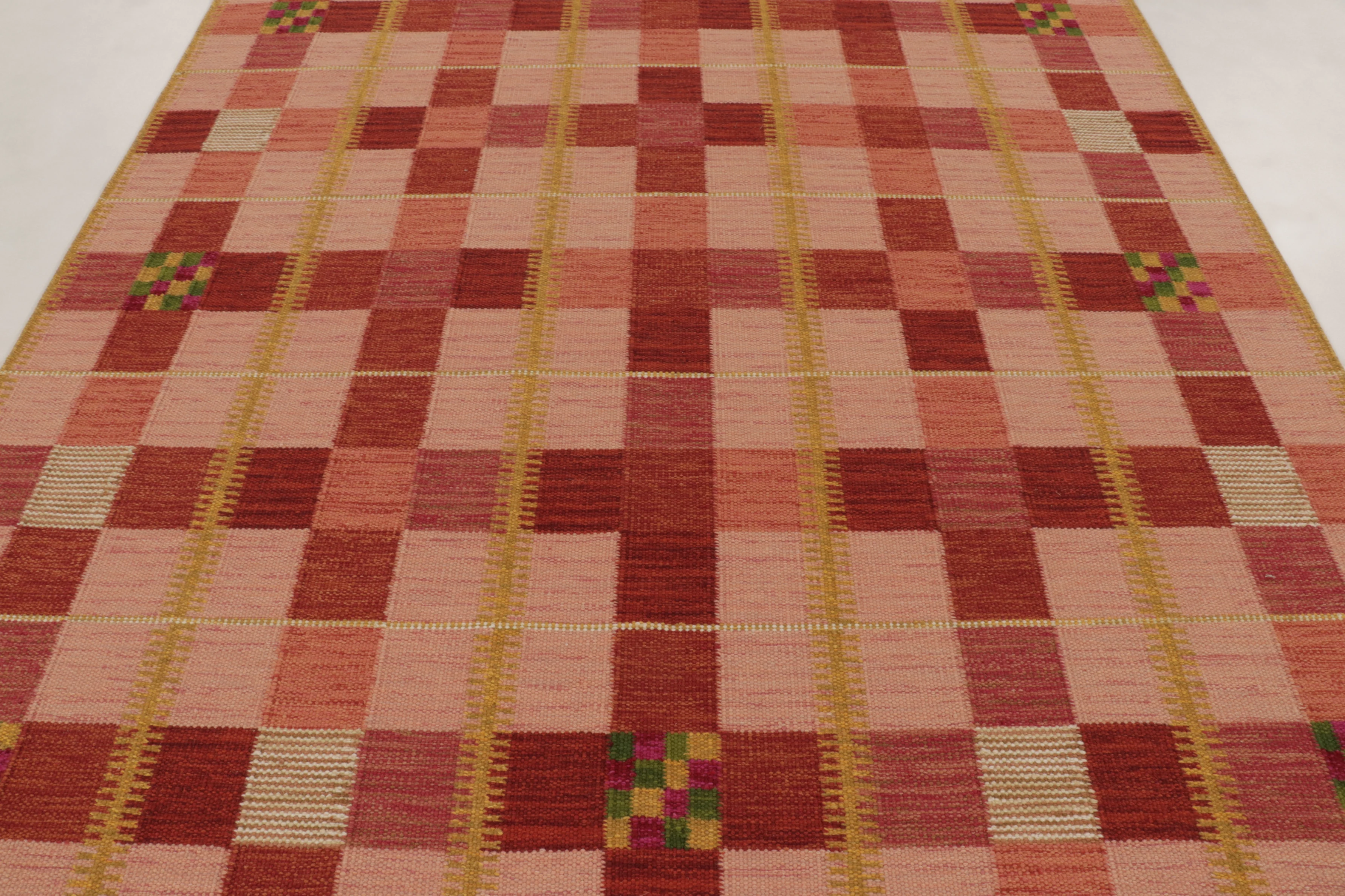 Contemporary Scandinavian Flatweave Rug