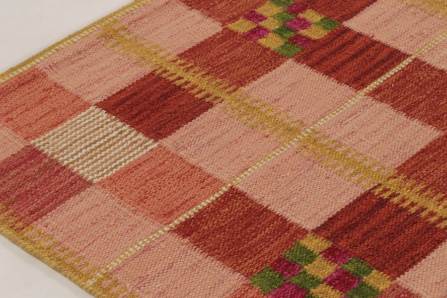 Contemporary Scandinavian Flatweave Rug