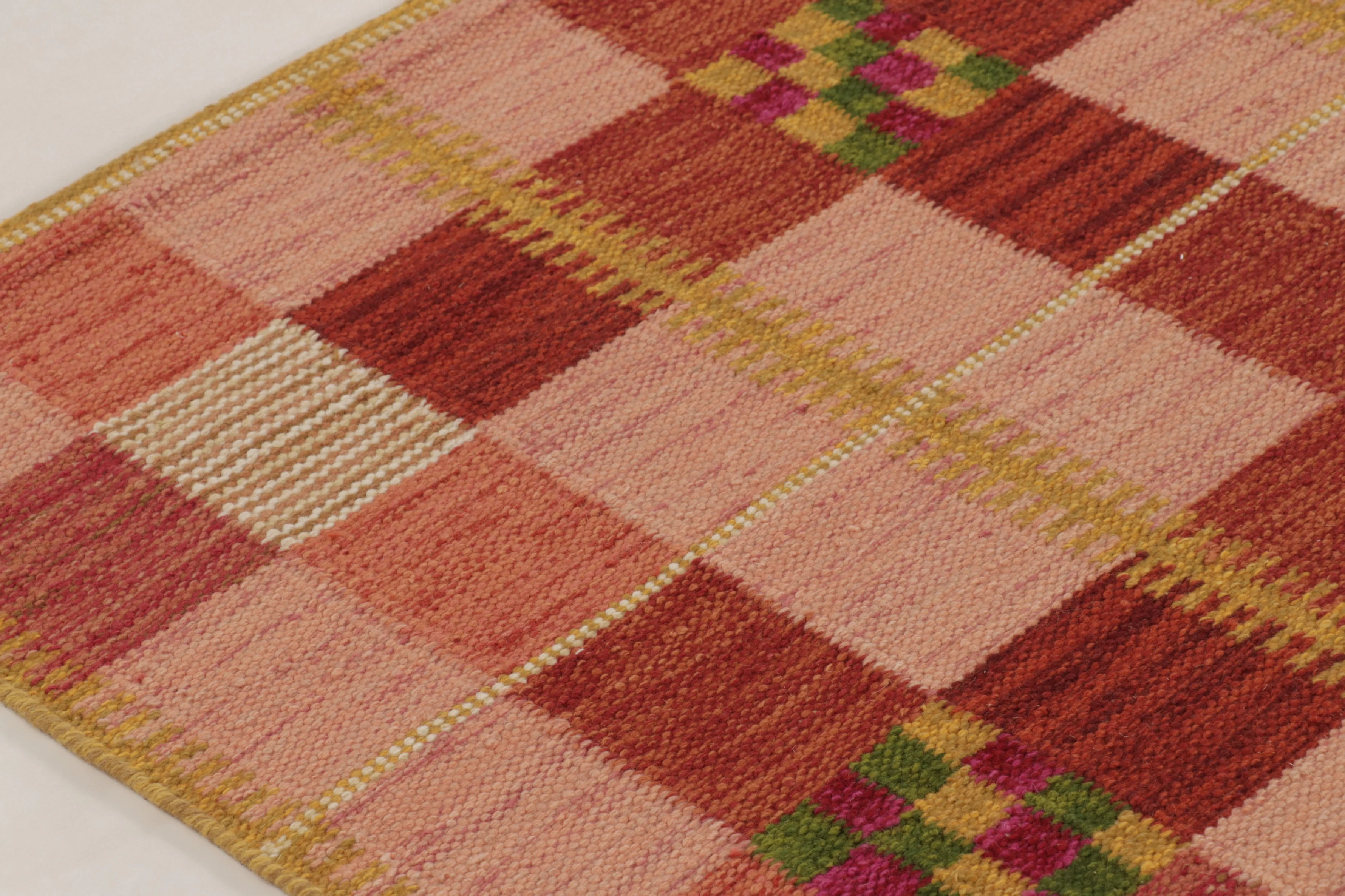 Contemporary Scandinavian Flatweave Rug