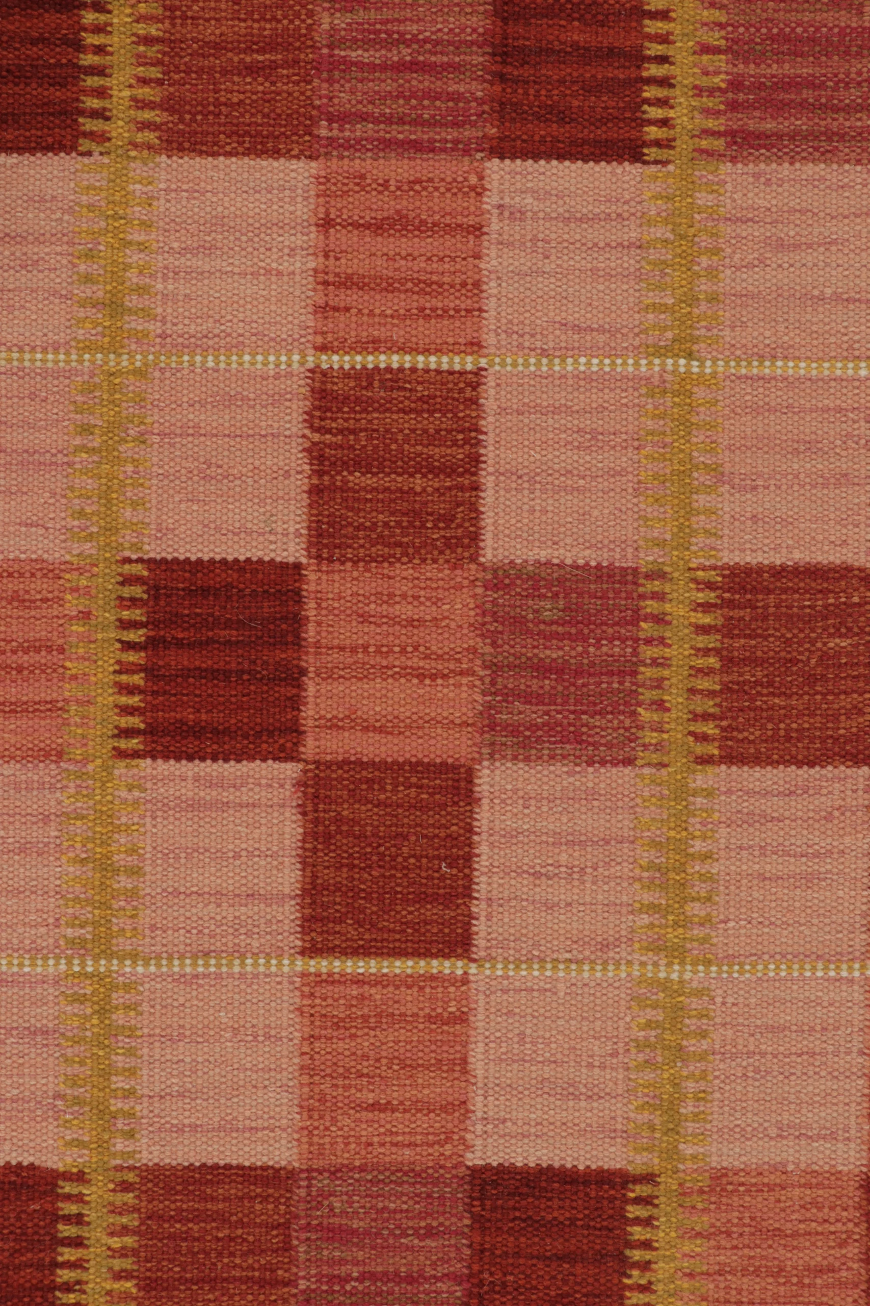 Contemporary Scandinavian Flatweave Rug