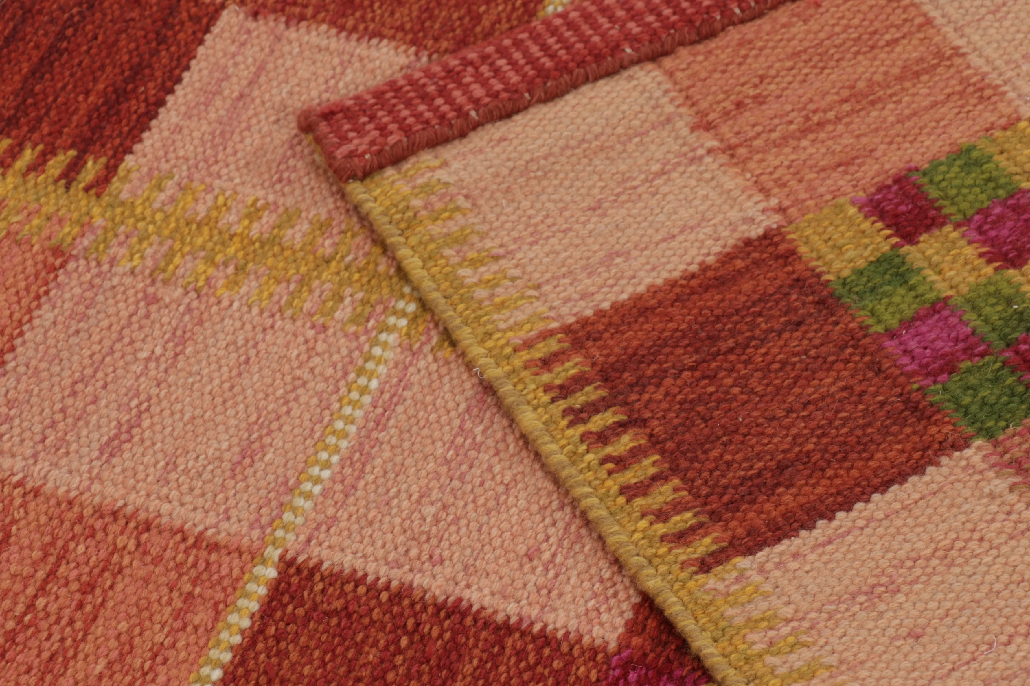 Contemporary Scandinavian Flatweave Rug