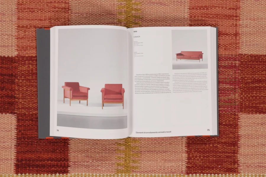 Contemporary Scandinavian Flatweave Rug