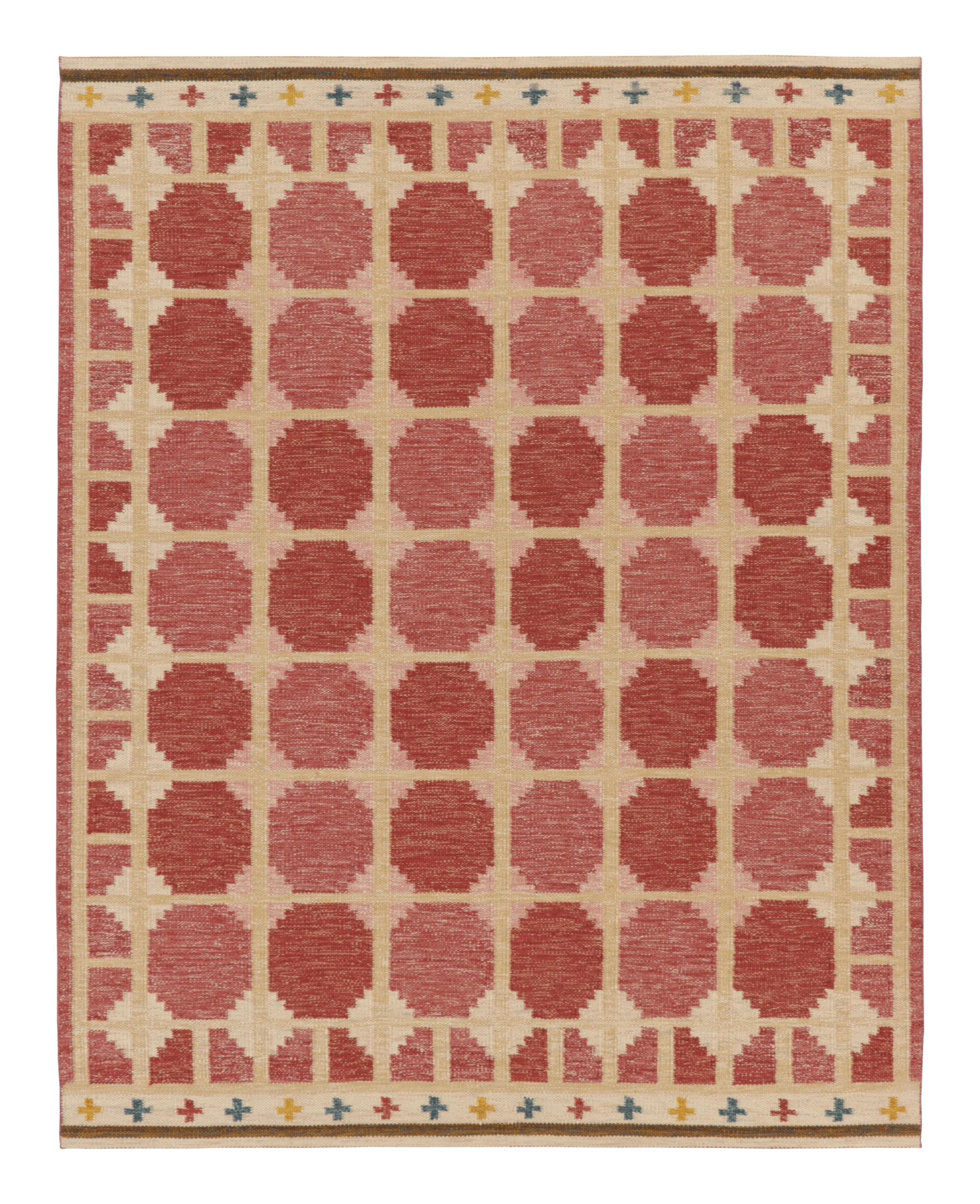 Contemporary Scandinavian Flatweave Rug