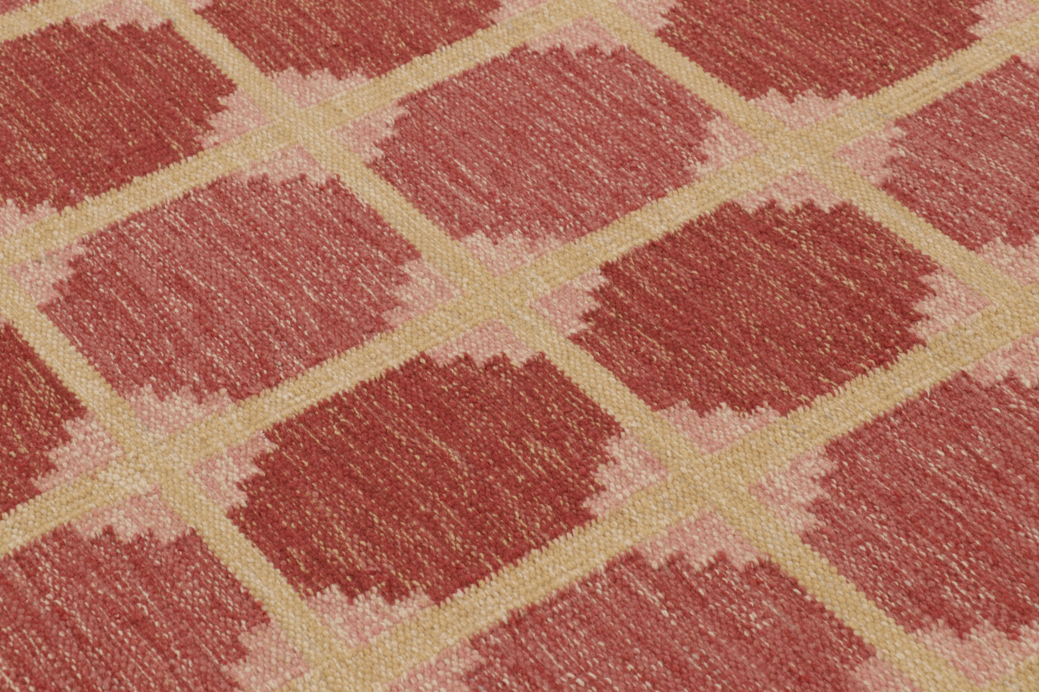 Contemporary Scandinavian Flatweave Rug