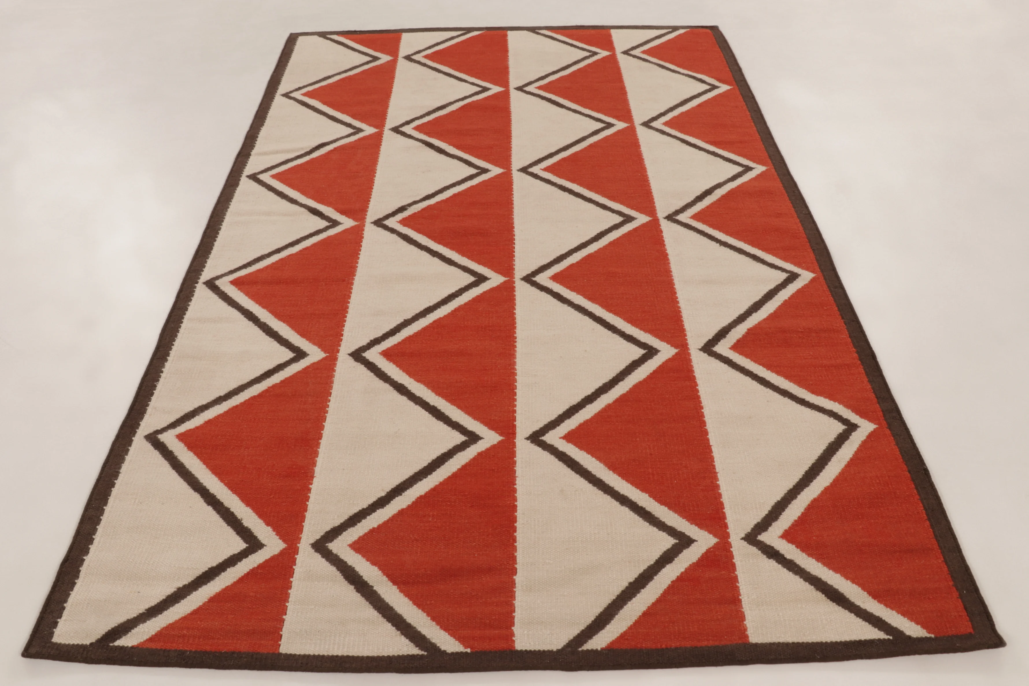 Contemporary Scandinavian Flatweave Rug