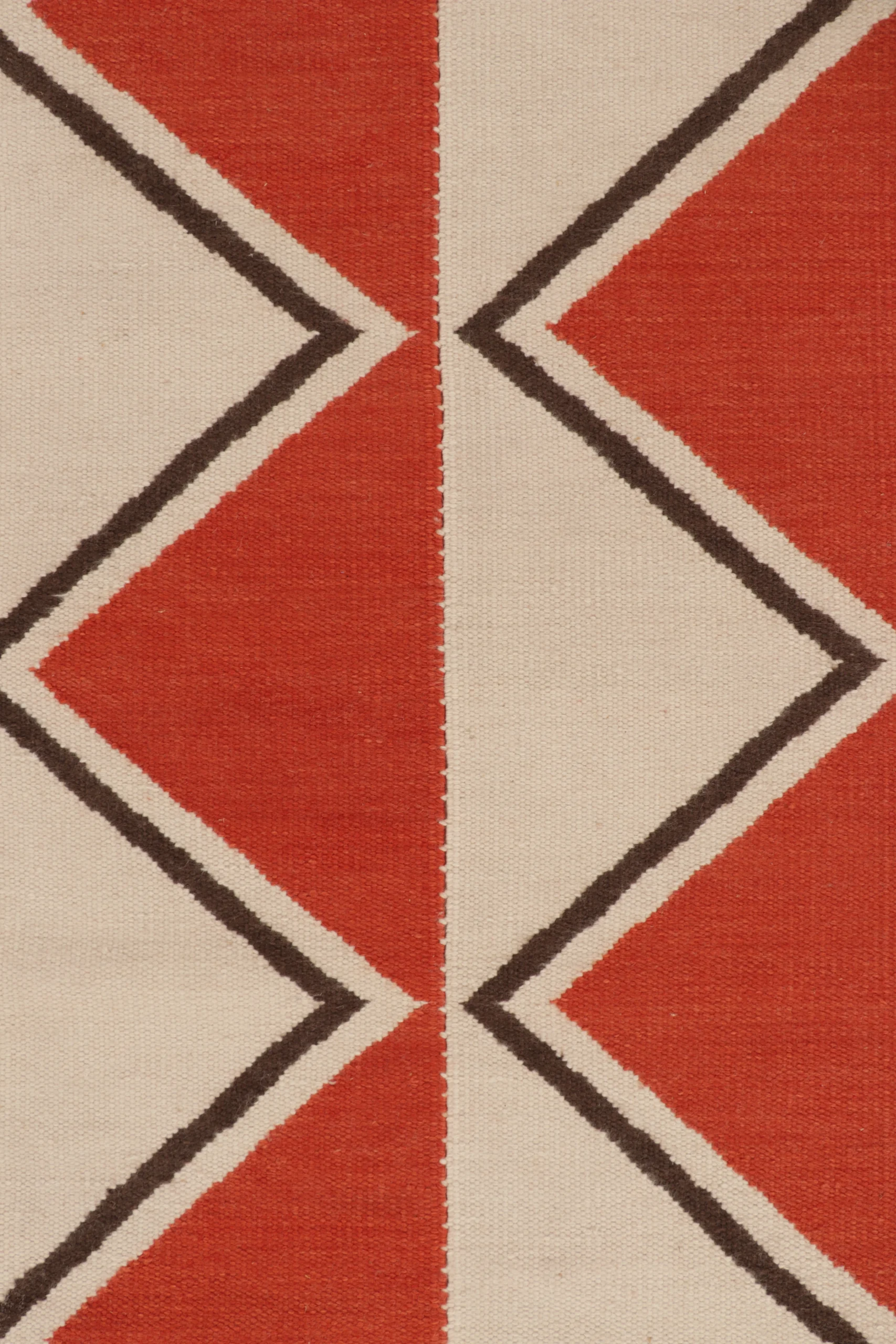 Contemporary Scandinavian Flatweave Rug