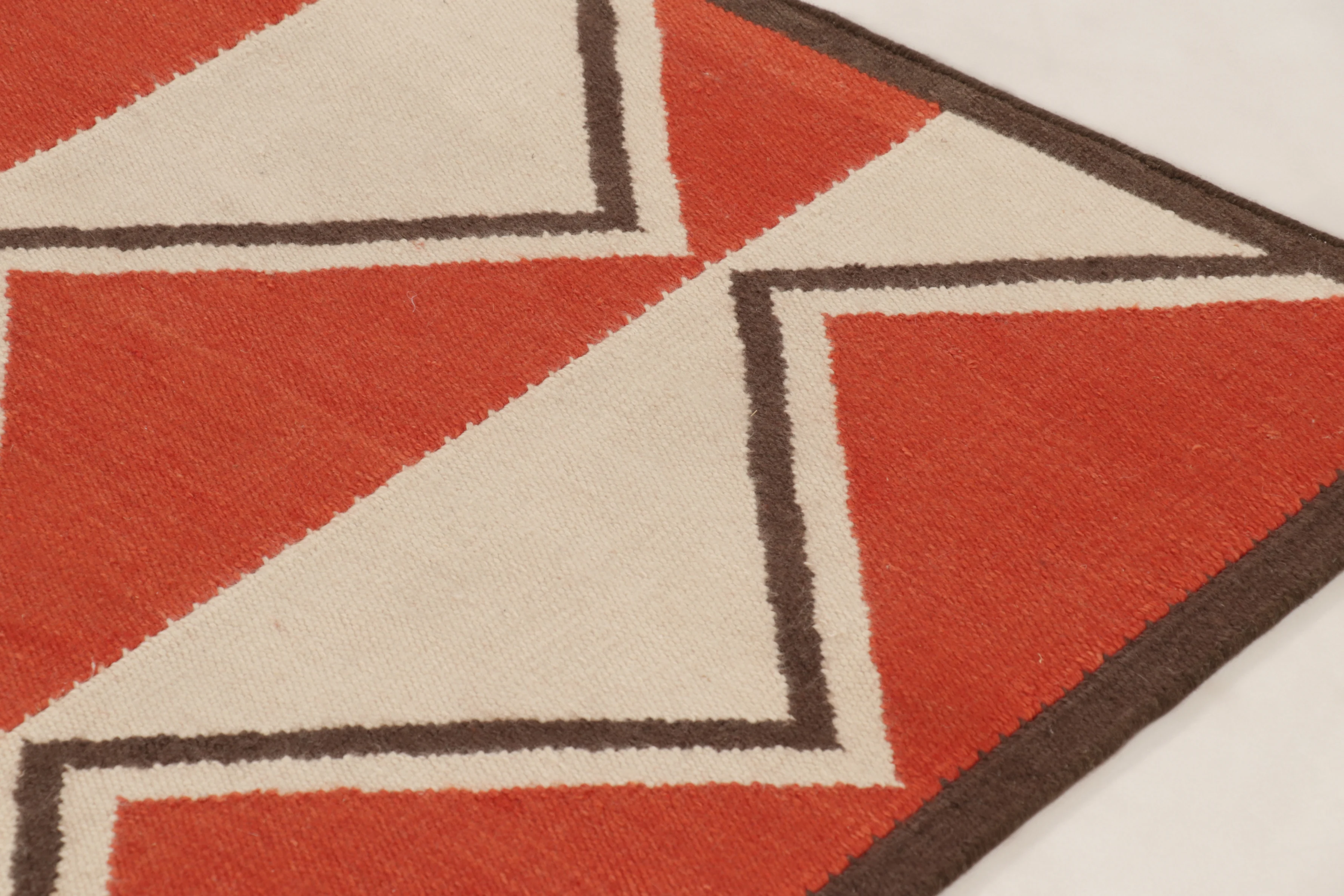Contemporary Scandinavian Flatweave Rug