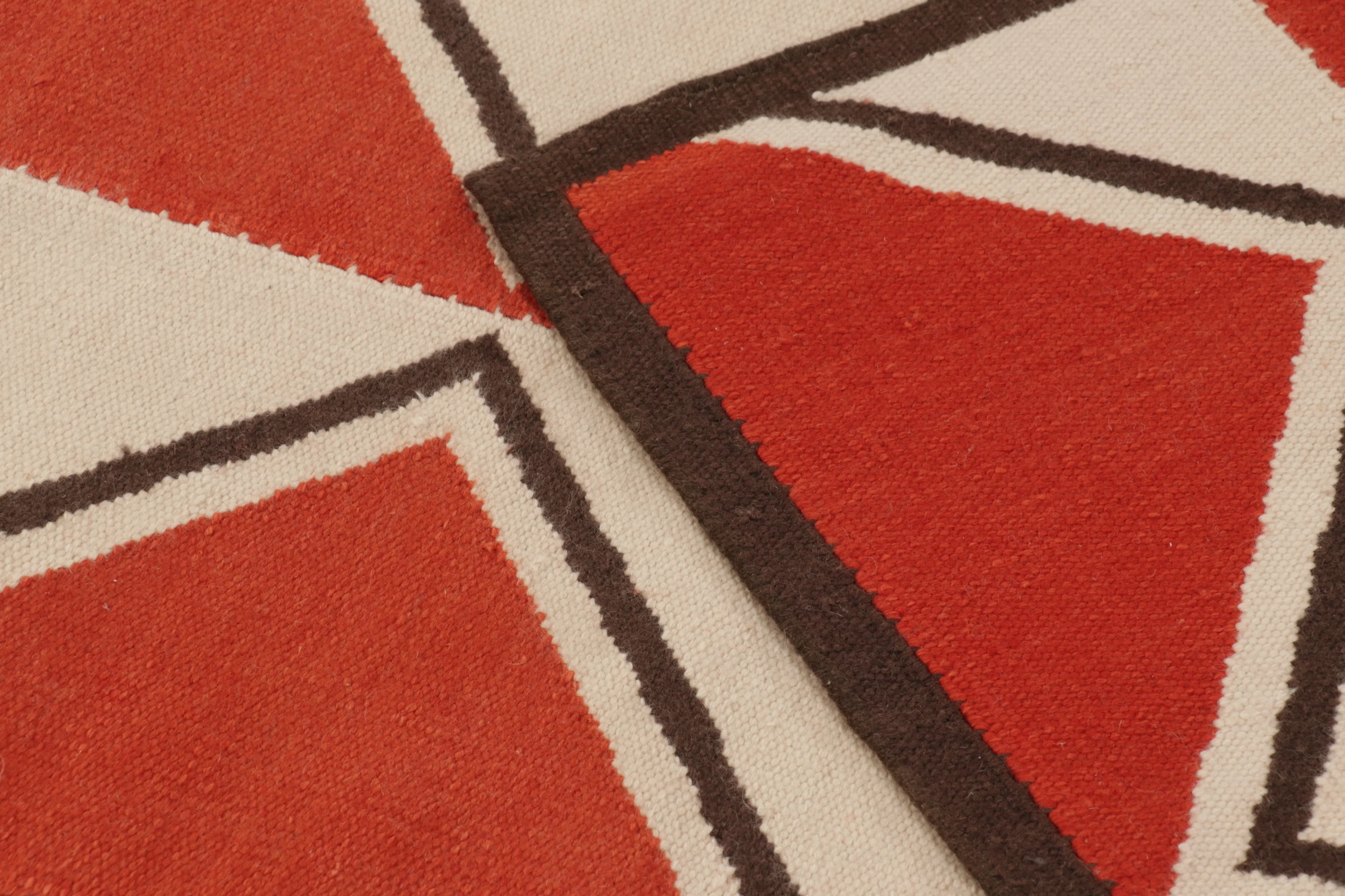 Contemporary Scandinavian Flatweave Rug