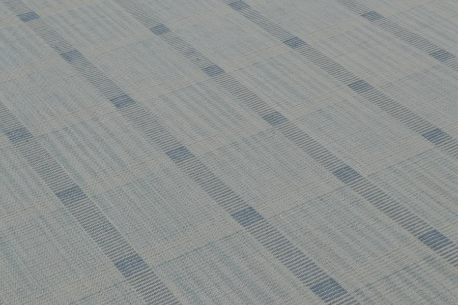 Contemporary Scandinavian Flatweave Rug