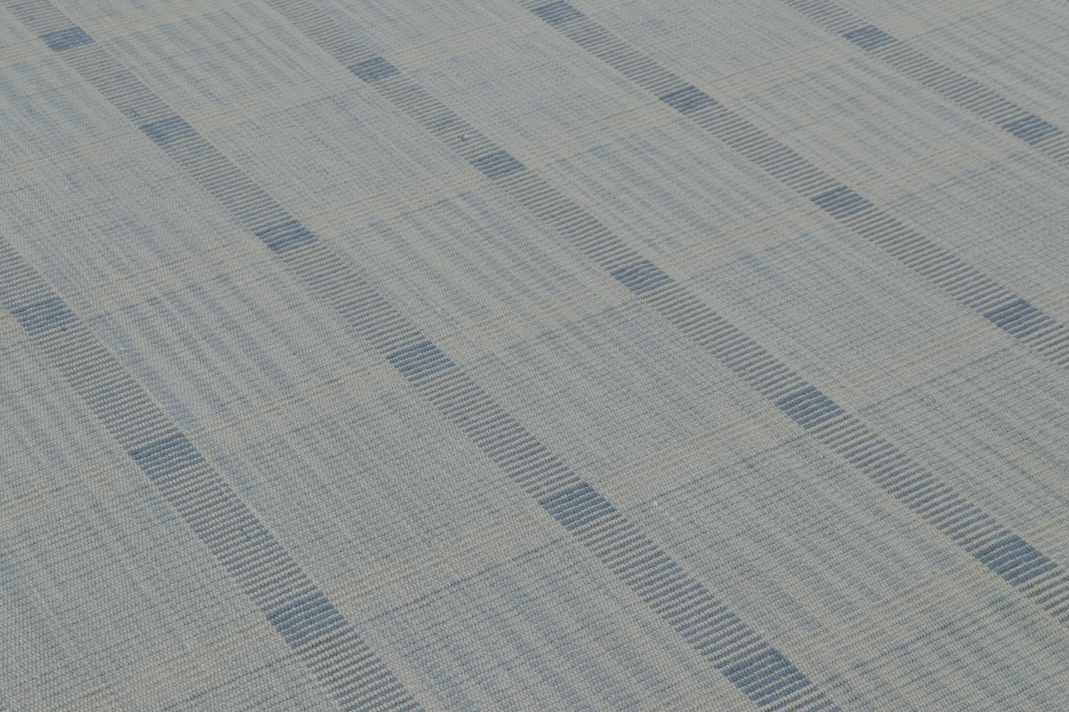 Contemporary Scandinavian Flatweave Rug