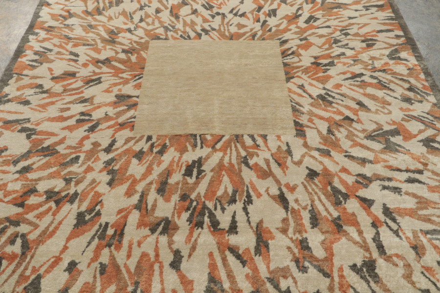 Square Contemporary Art Deco Rug