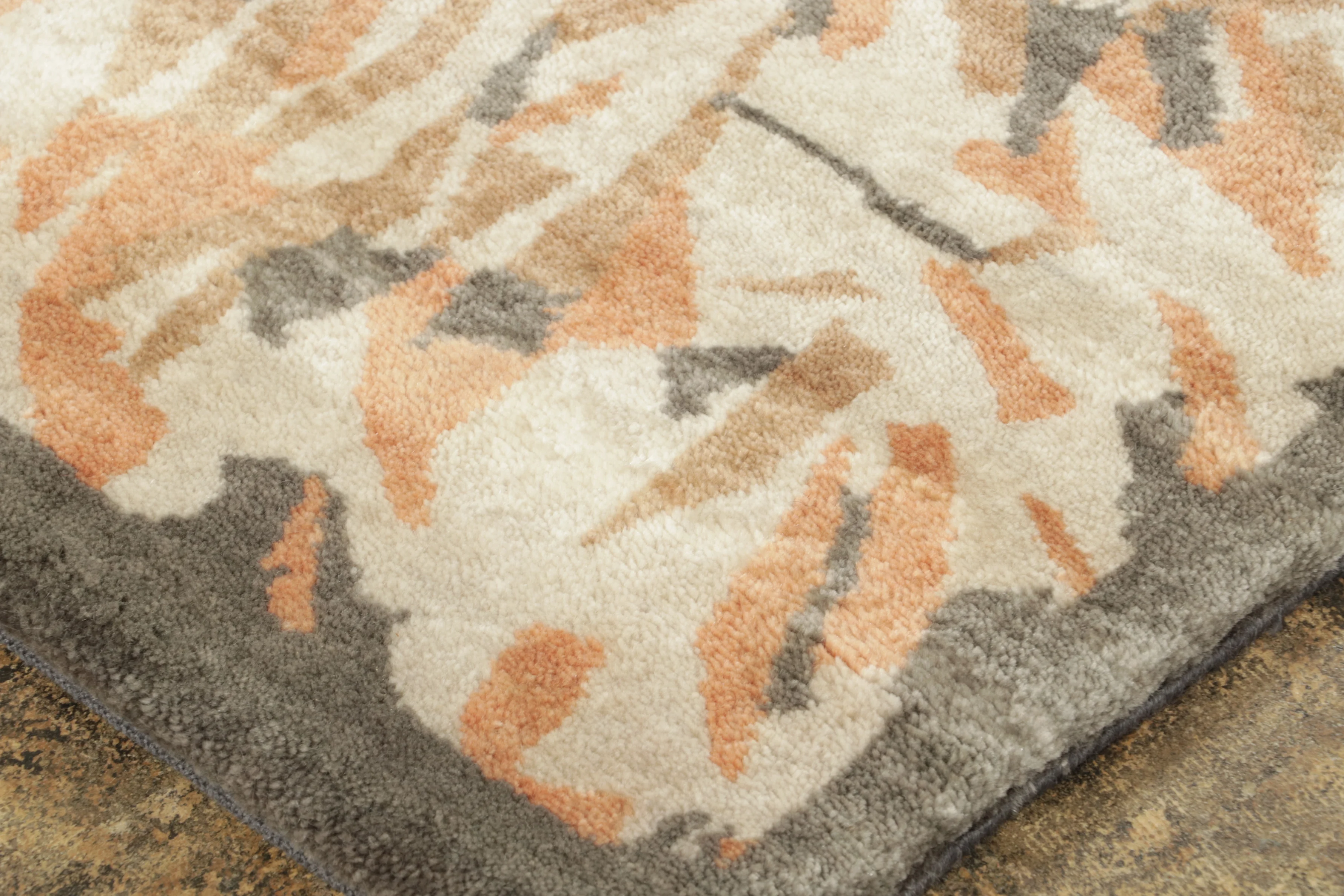 Square Contemporary Art Deco Rug
