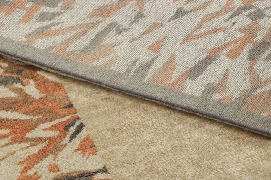 Square Contemporary Art Deco Rug