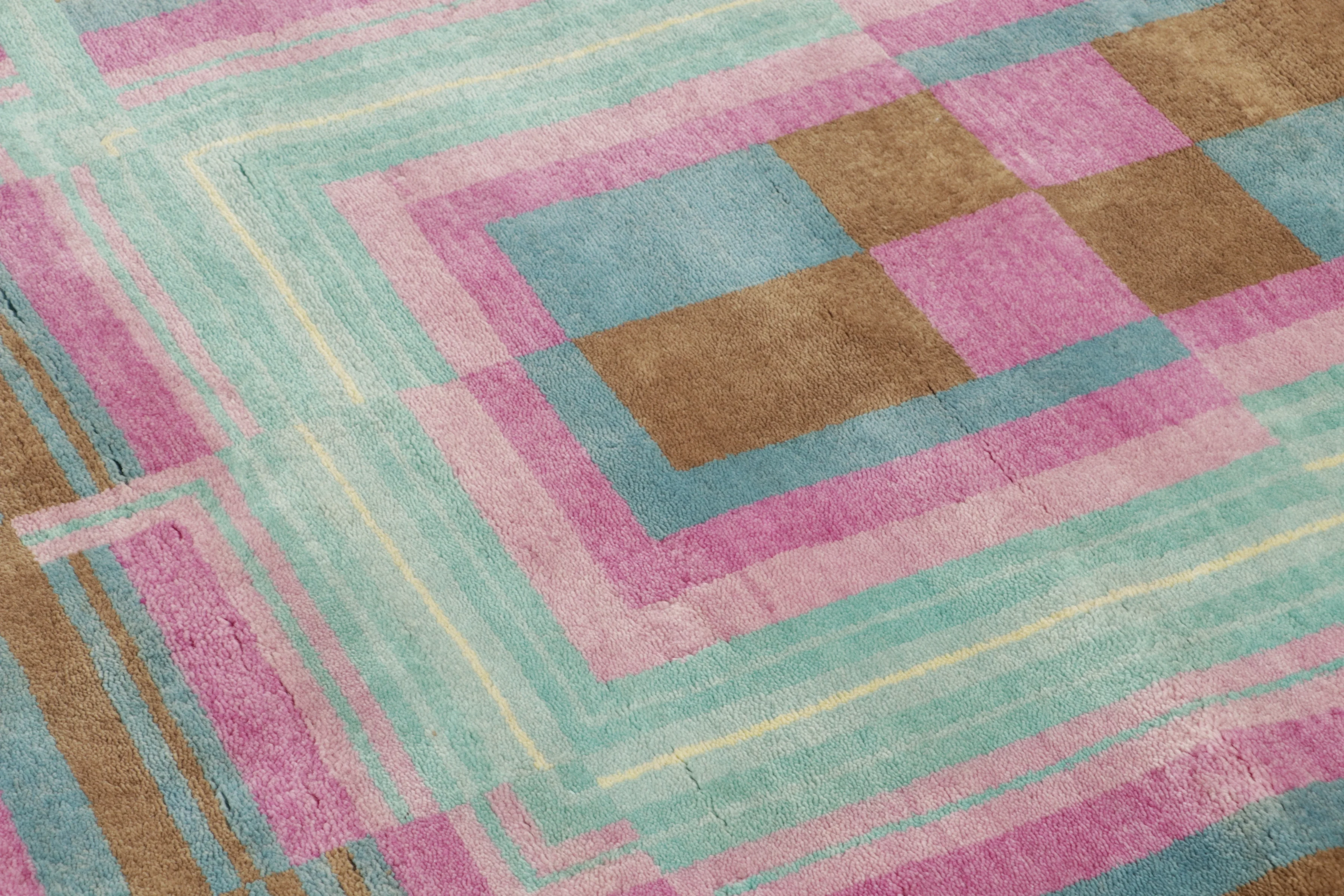 Contemporary Mid-Century Modern Rug