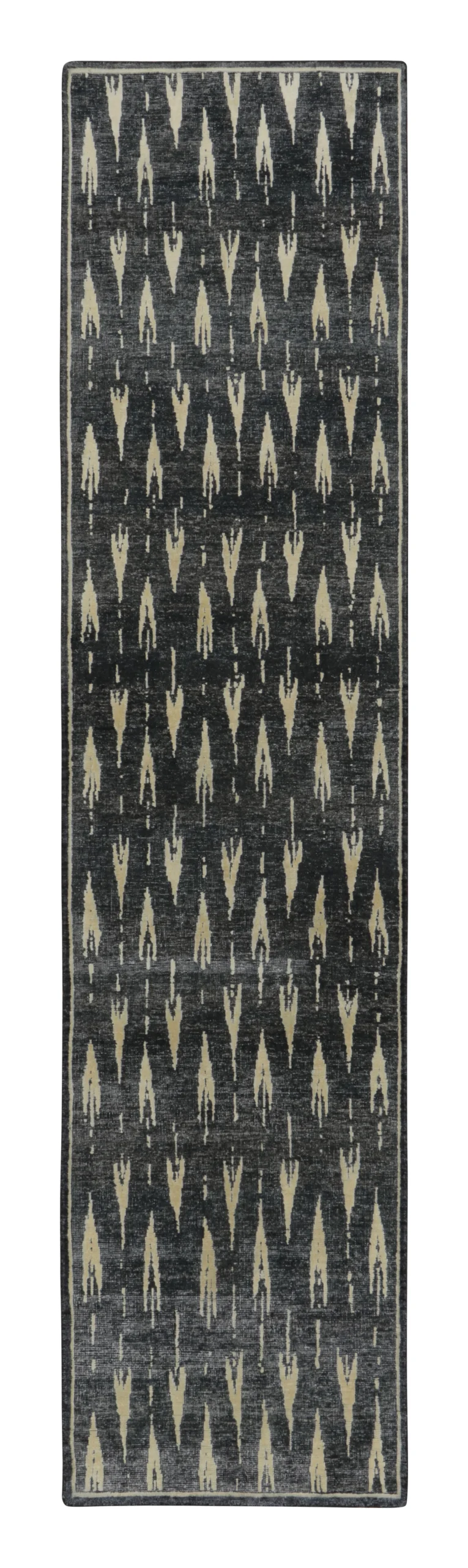 Block Print Geometric Runner