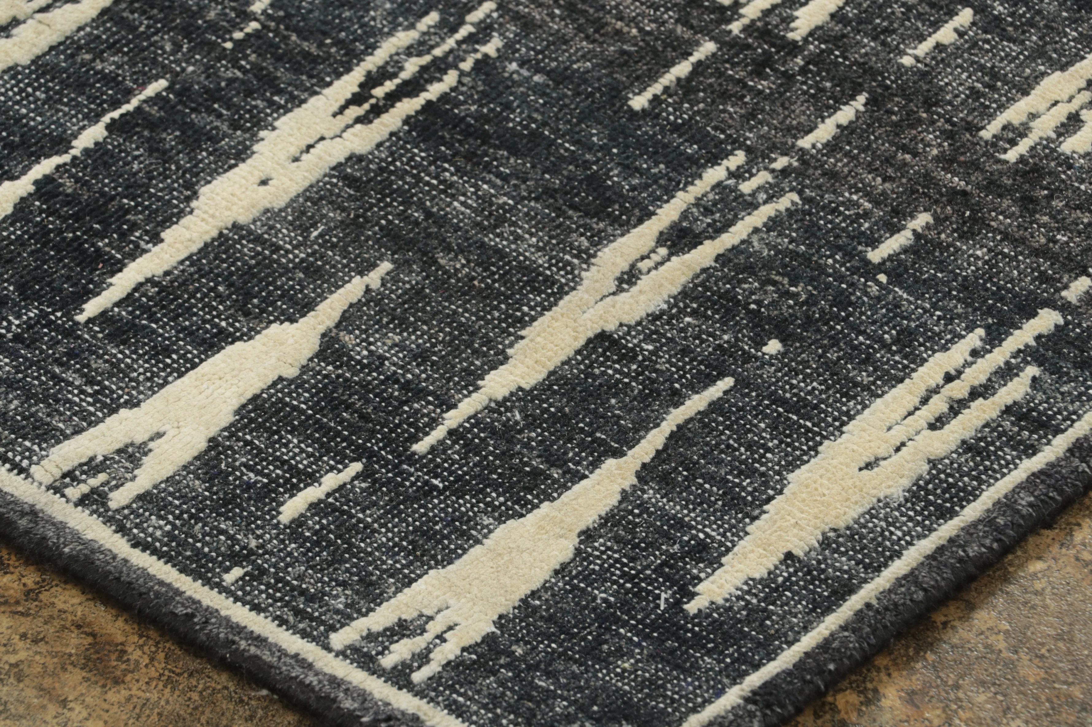 Block Print Geometric Runner