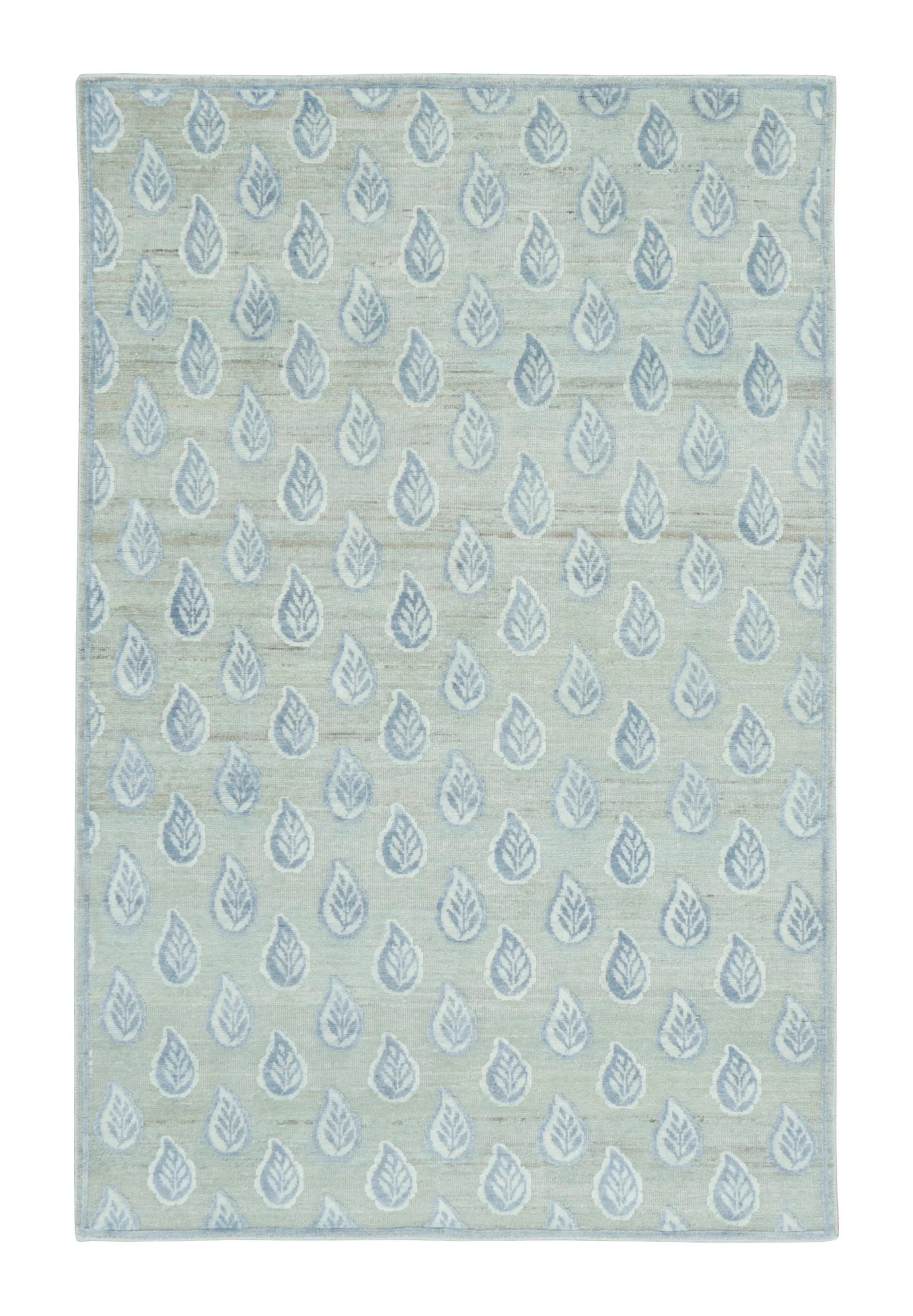 Block Print Floral Rug