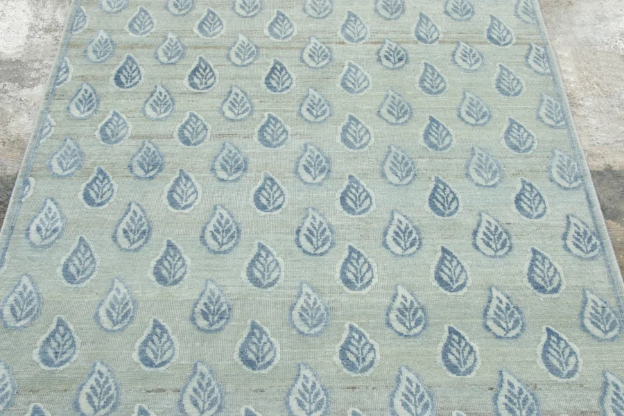 Block Print Floral Rug