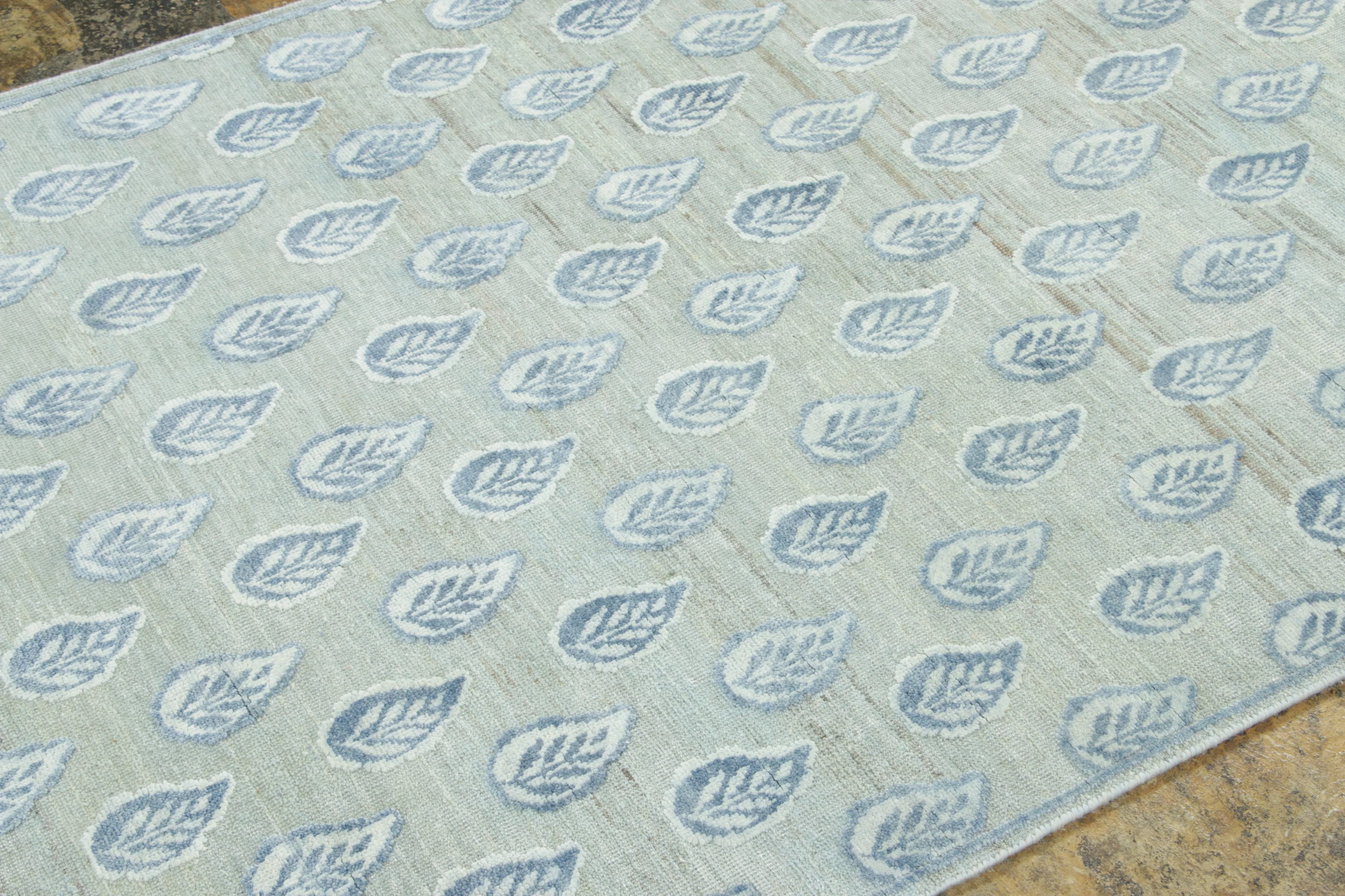 Block Print Floral Rug
