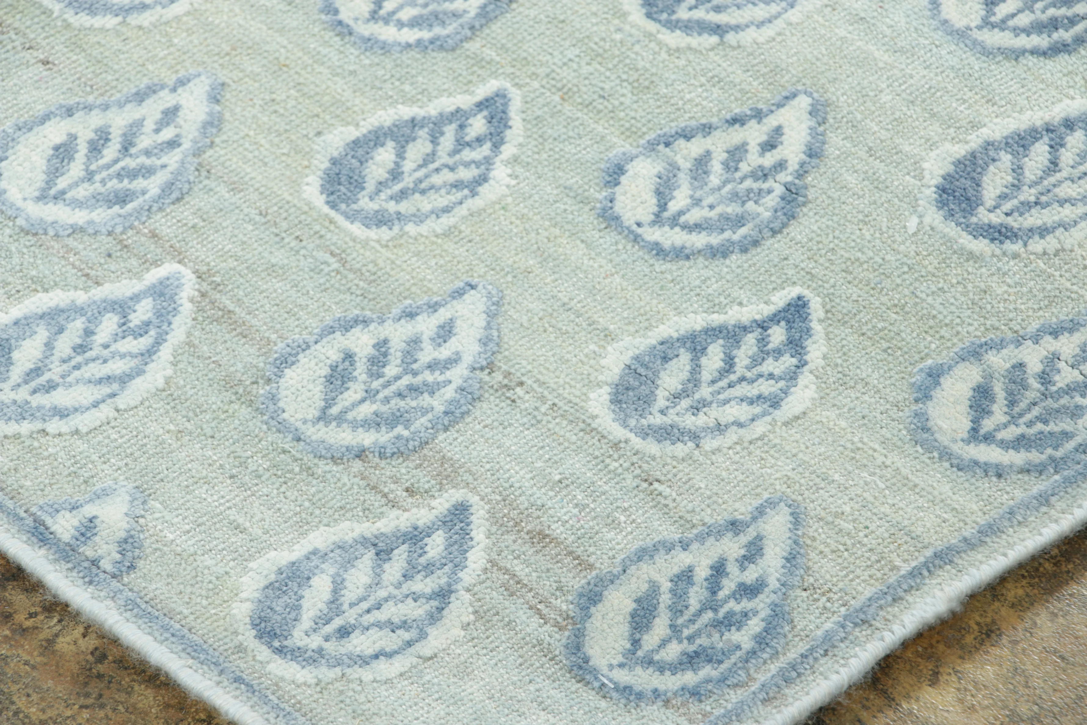Block Print Floral Rug