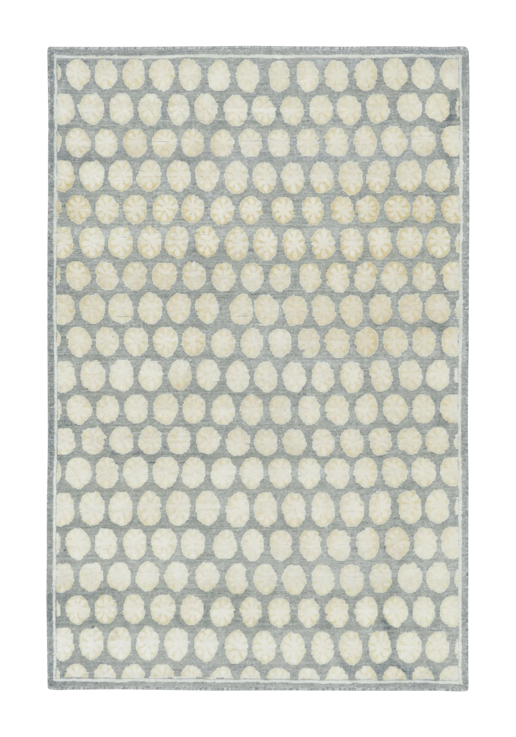 Block Print Floral Rug