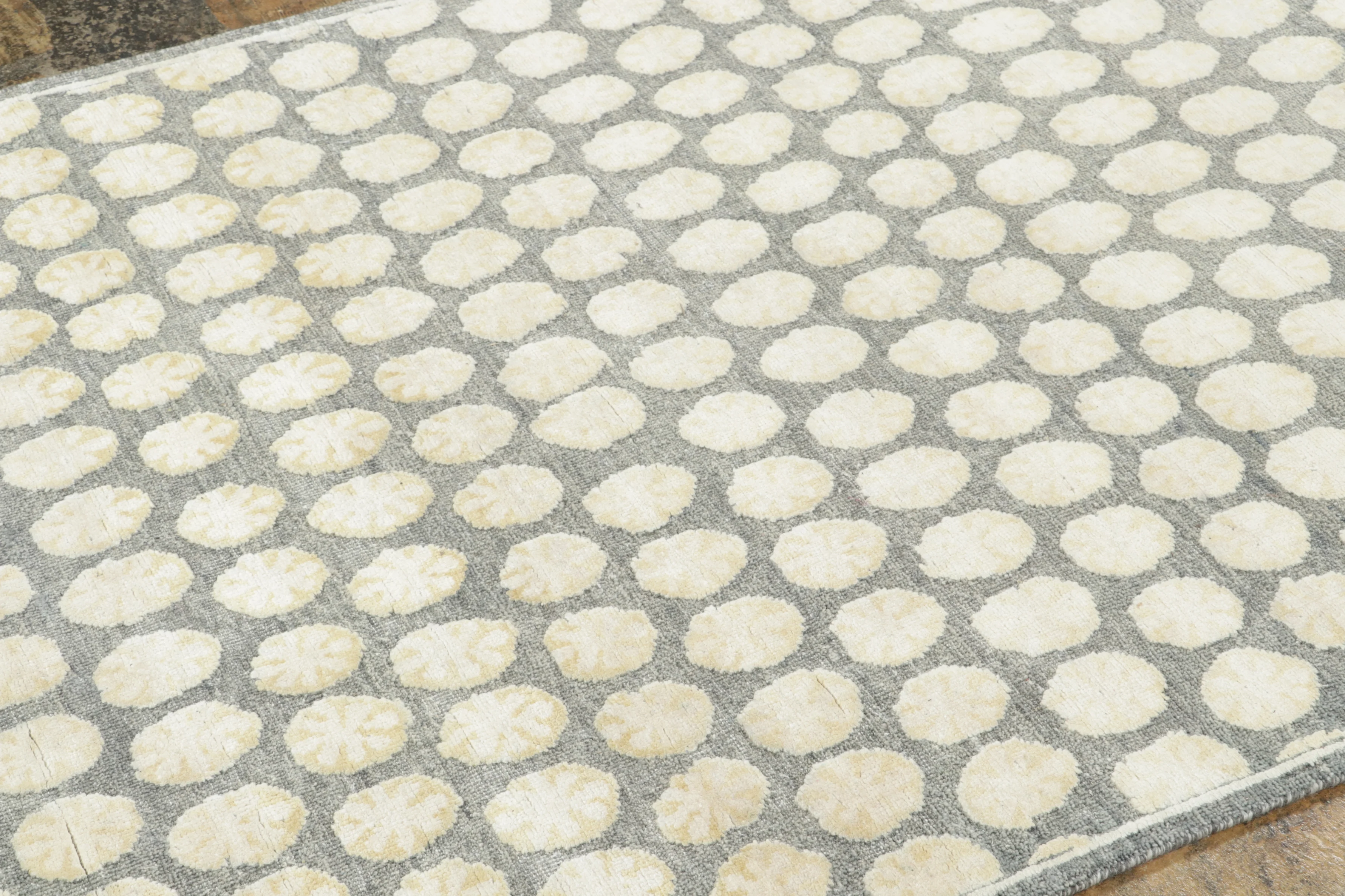 Block Print Floral Rug