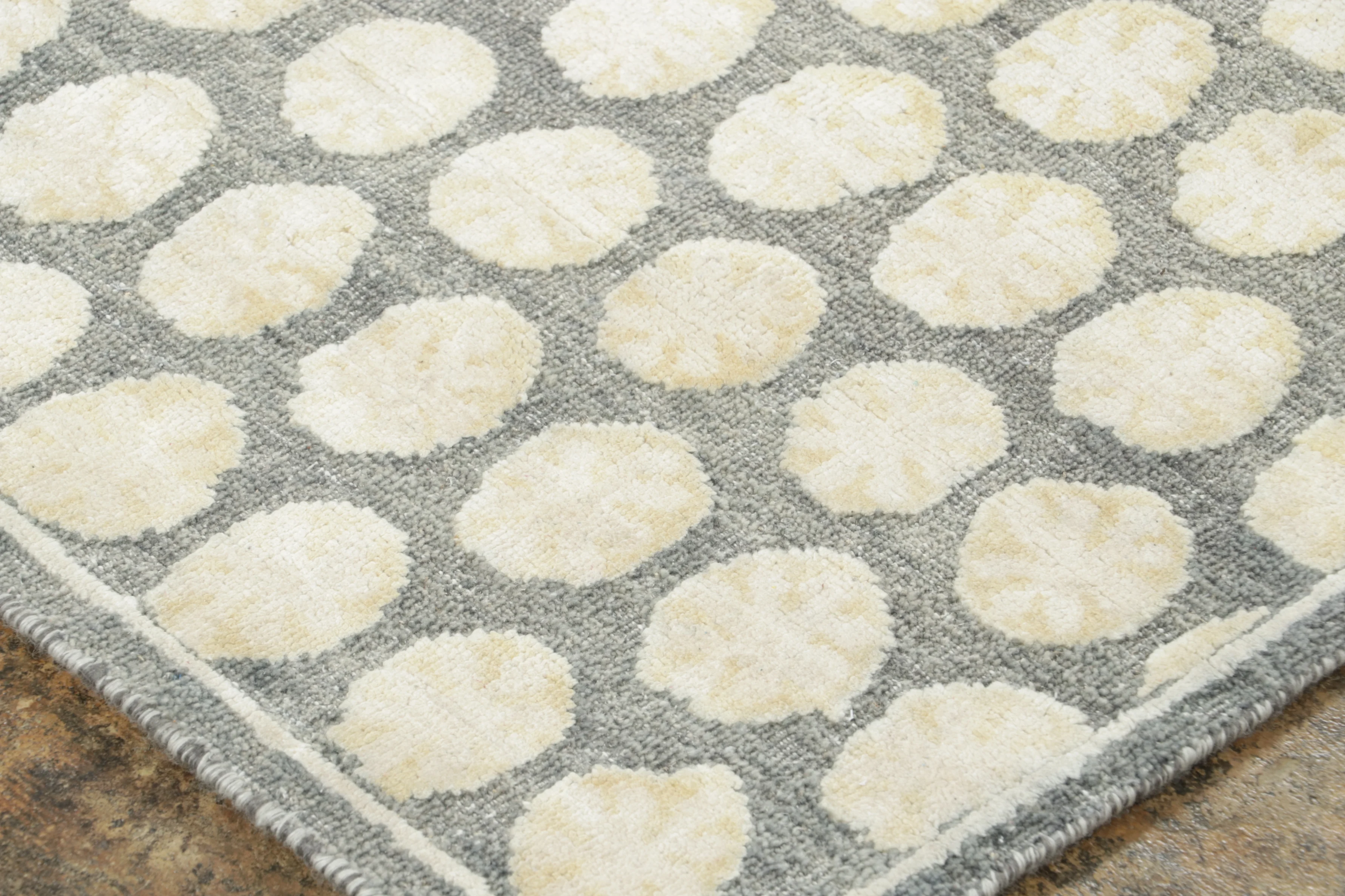 Block Print Floral Rug