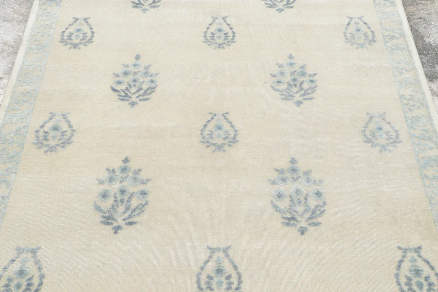 Block Print Floral Rug
