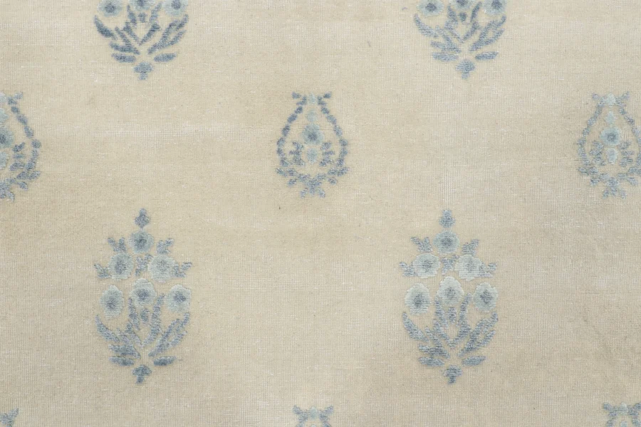 Block Print Floral Rug