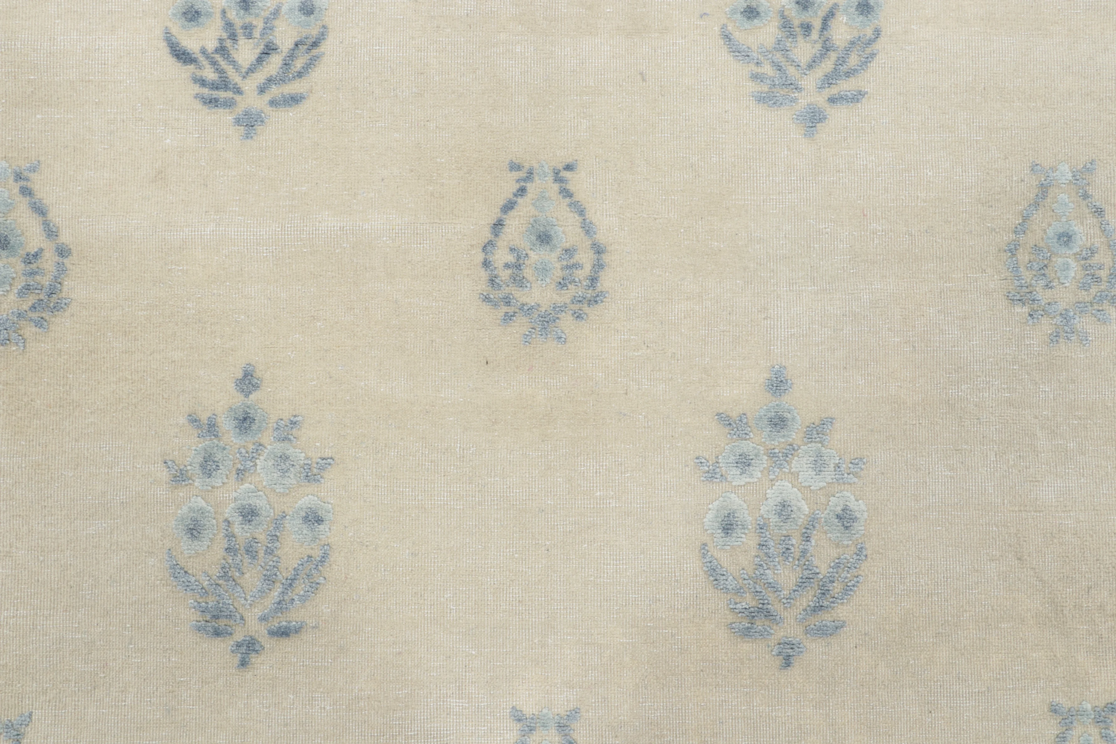 Block Print Floral Rug