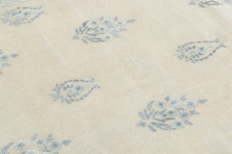 Block Print Floral Rug