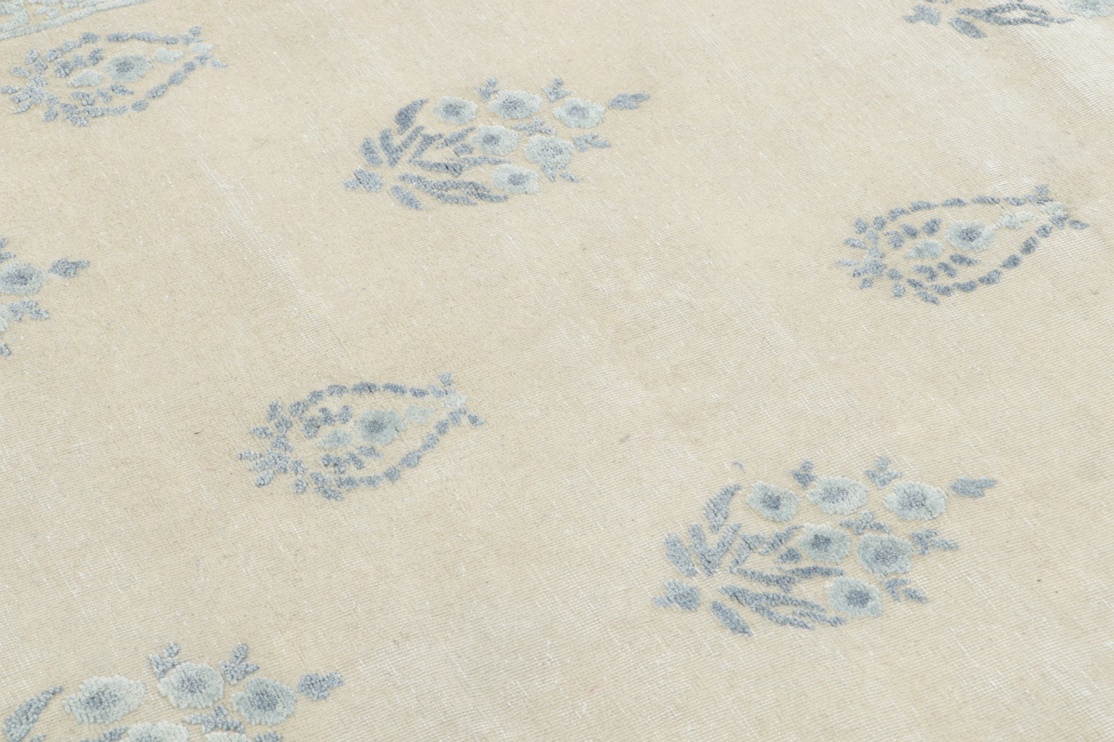 Block Print Floral Rug