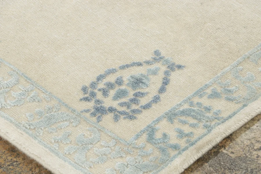 Block Print Floral Rug