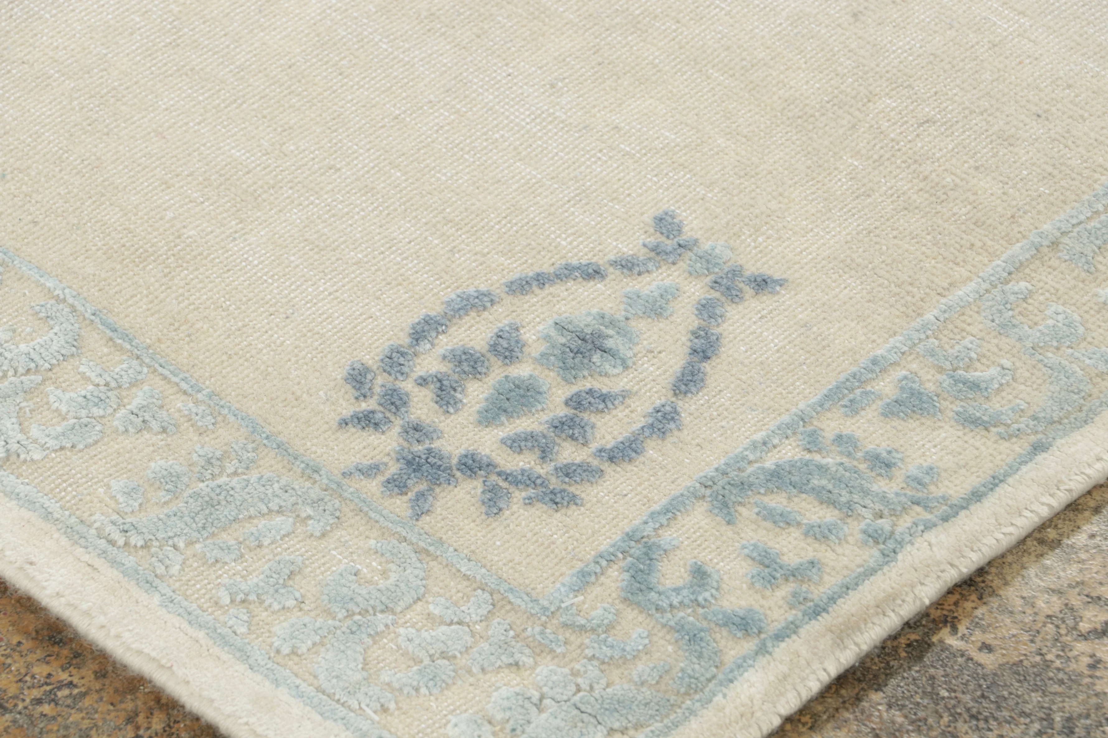 Block Print Floral Rug