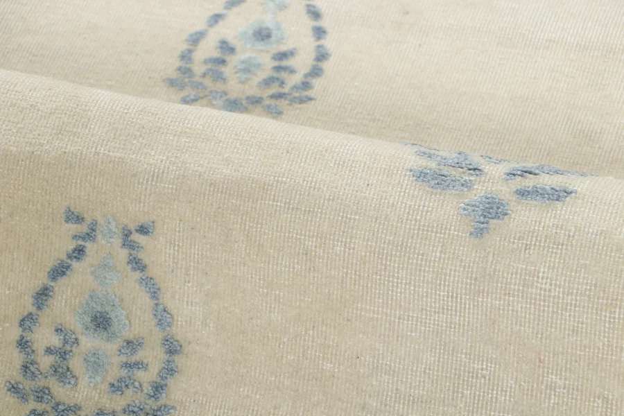 Block Print Floral Rug