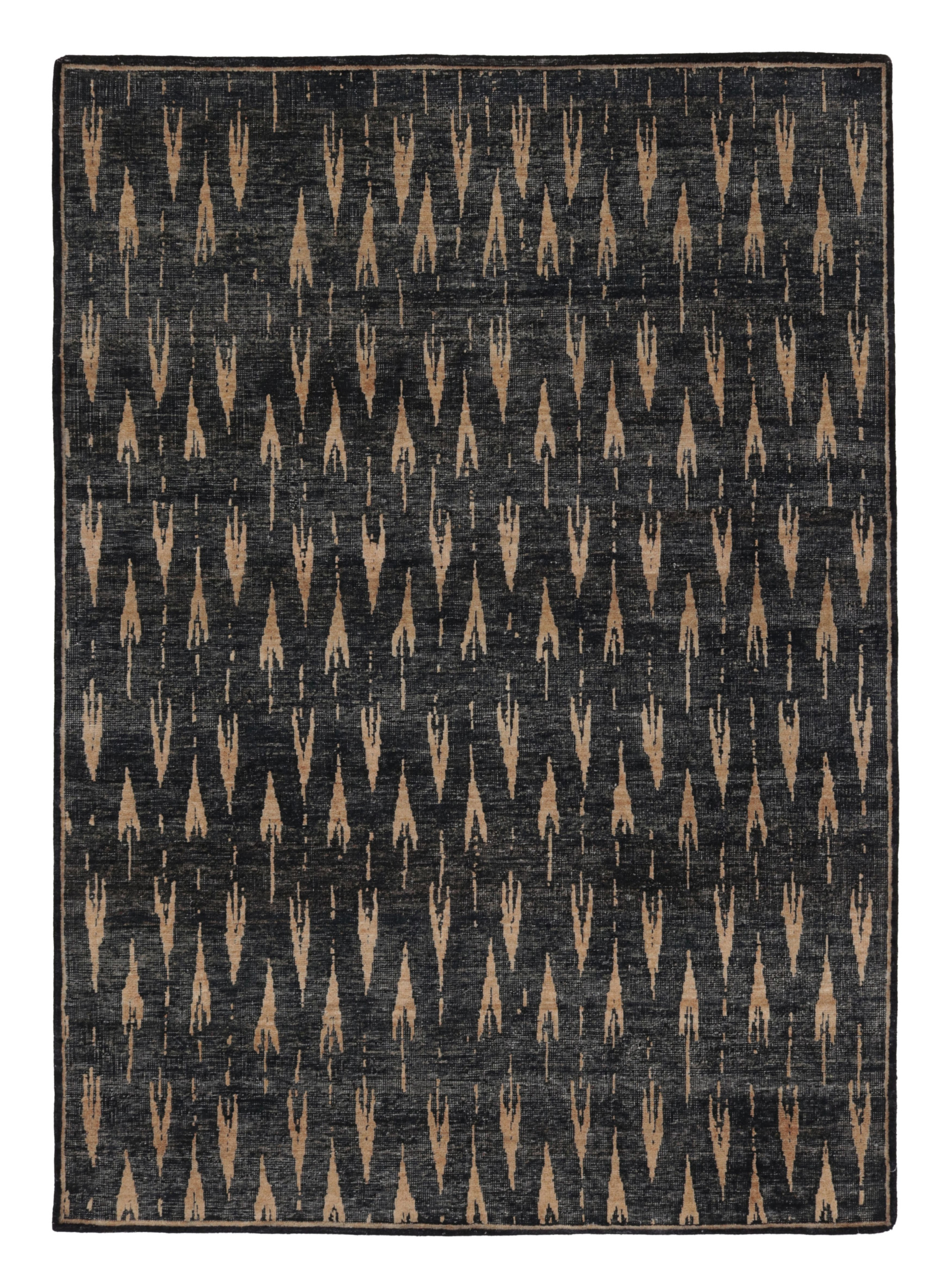 Block Print Geometric Rug