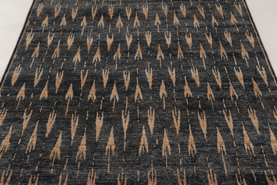 Block Print Geometric Rug