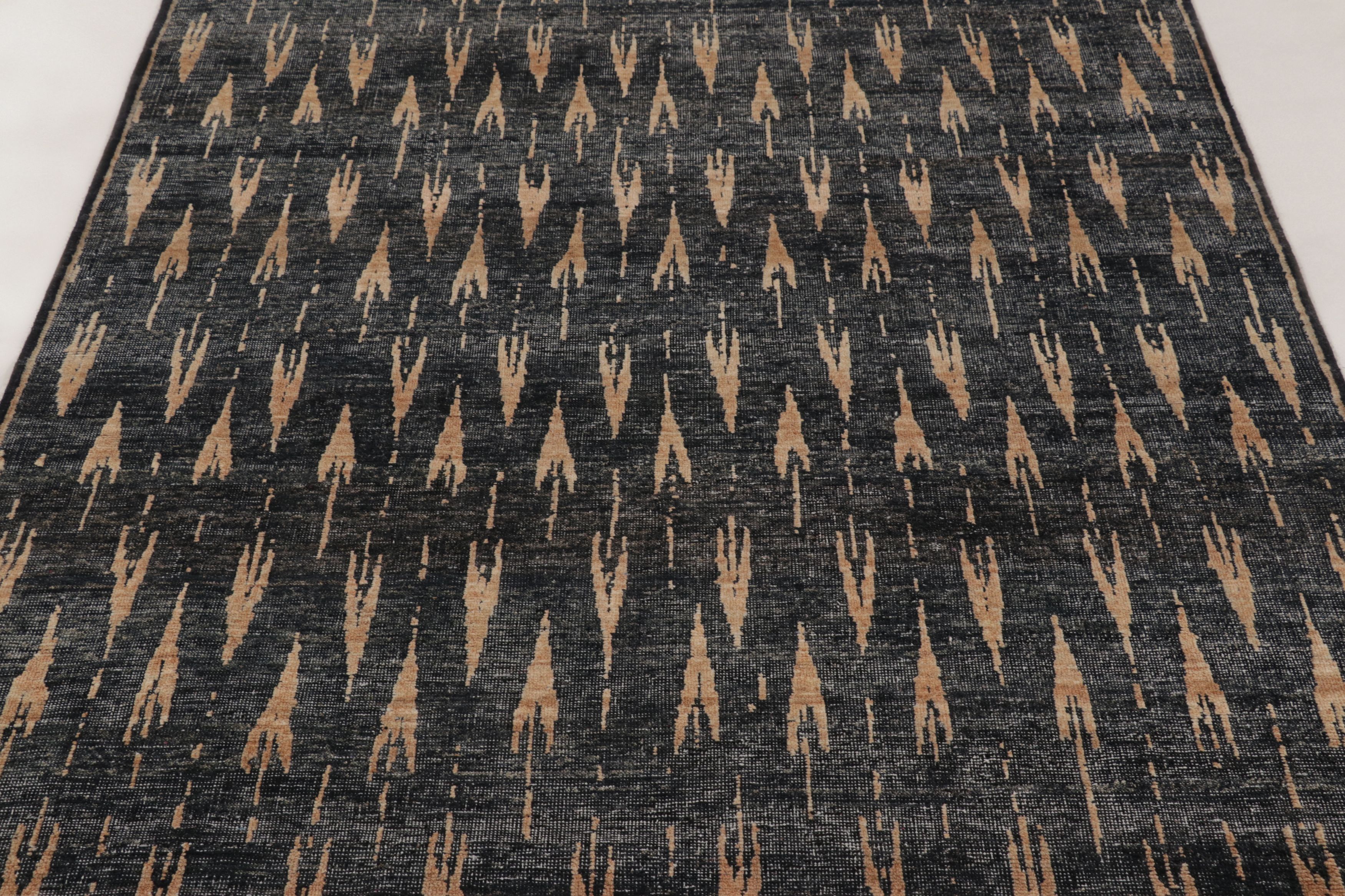 Block Print Geometric Rug