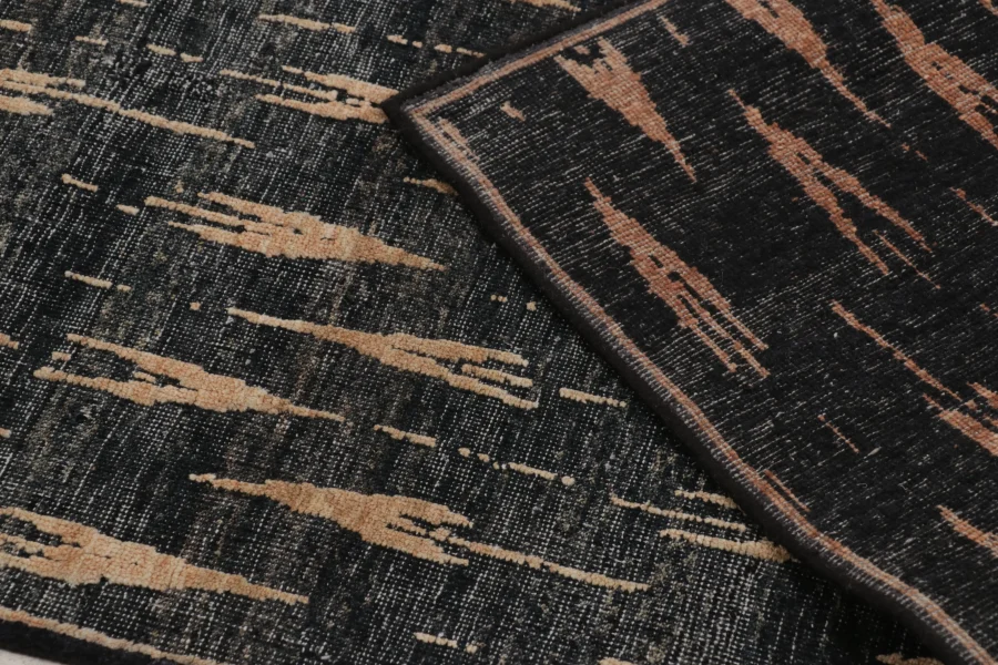 Block Print Geometric Rug
