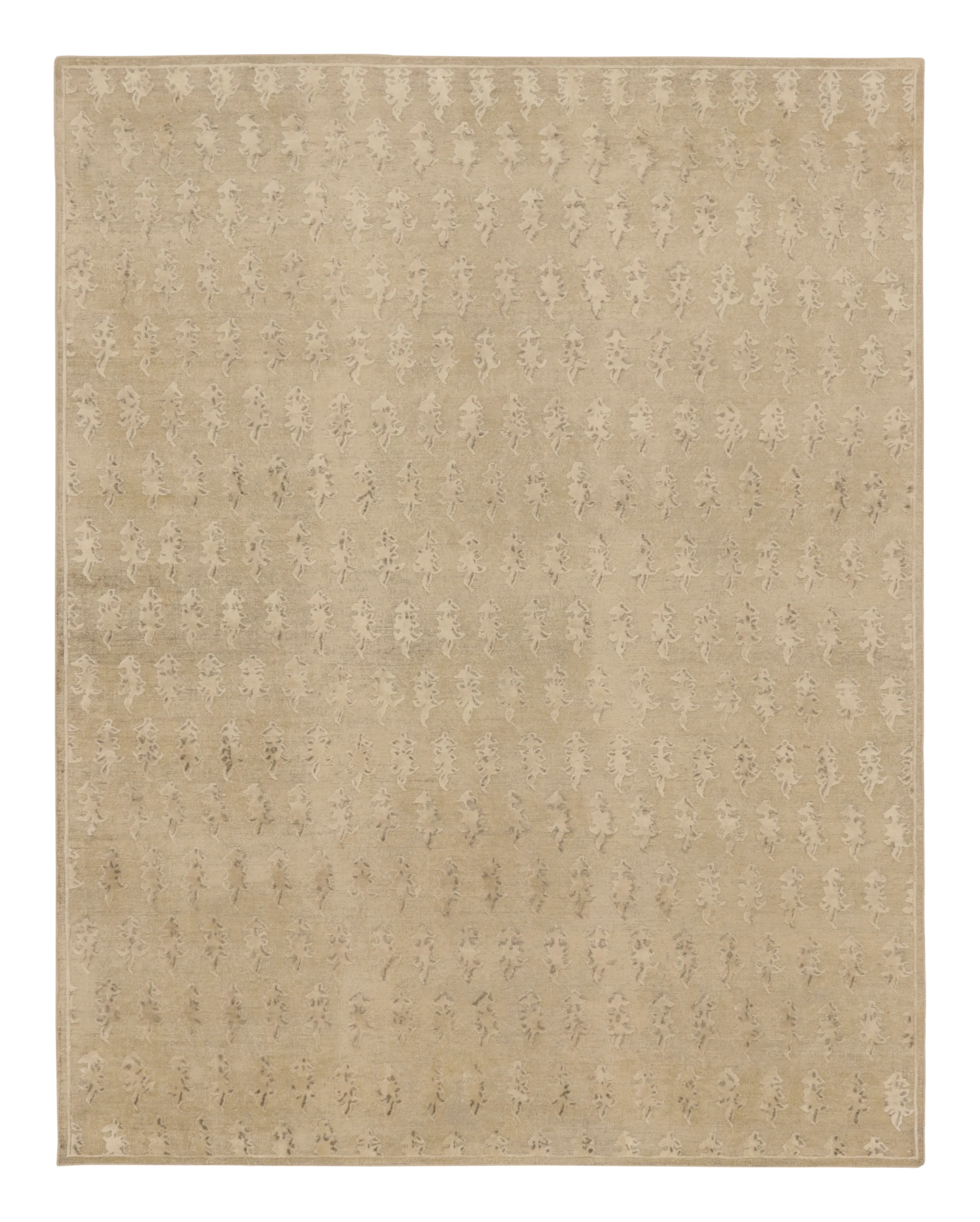 Block Print Floral Rug